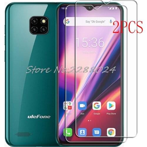 2PCS FOR Ulefone Note 7T High HD Tempered Glass Protective On Note7T Note7 Screen Protector Film