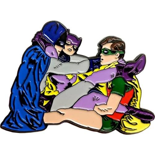 Bat Trio Pins Robin Batgir Pin
