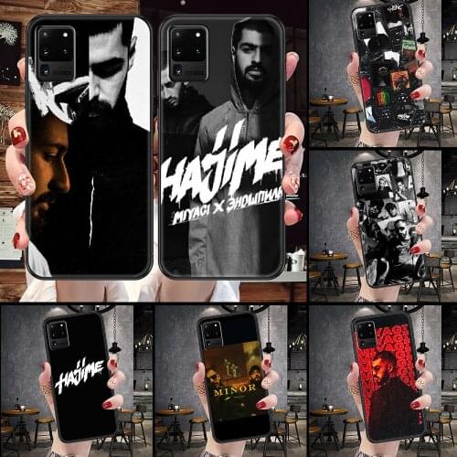 Hajime MiyaGi Andy Panda Phone case For Samsung Galaxy Note 4 8 9 10 20 S8 S9 S10 S10E S20 Plus UITRA Ultra black tpu Etui