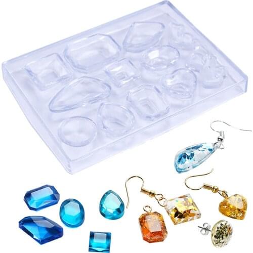 Pendant Silicone Mold For DIY Resin Jewelry Pendants Making Finding Necklace Earring Keychain Drop Epoxy Resin Casting Mold