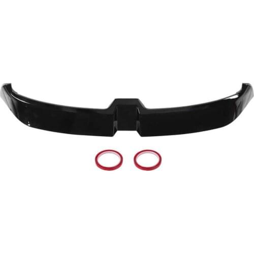 Glossy Black Rear Roof Spoiler ABS Trunk Wing Adhesive Mount Fit for Volkswagen Polo MK6 2018 2019 2020 Car Accessories