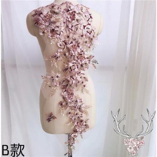 Apliques de roupa lace patches para vestuario decorative iron on designer patches for jeans parches bordados para ropa