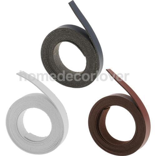 2 Meters Long DIY Leather Crafts Straps Strips 1.5cm Wide Bag Handle Leathercrafts Supplies