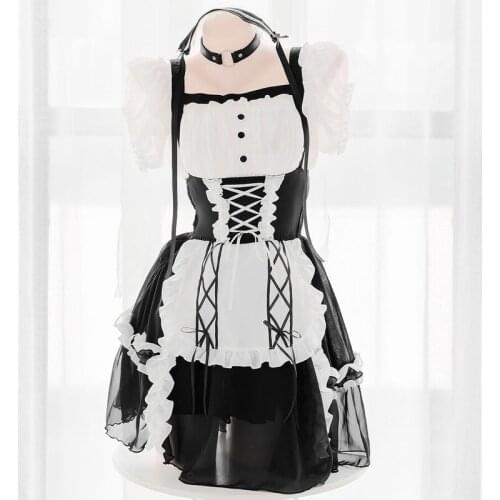 Lolita Kawaii Intimates Set Cute Girls Cat Ears Ruffles Camisoles Underwear Anime Cosplay Costume Sexy Women Lingerie Set