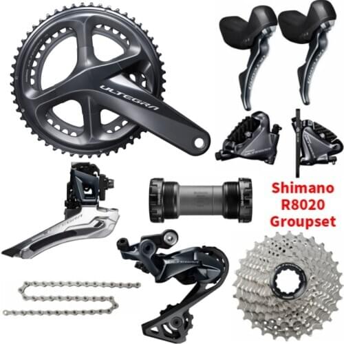 Shimano Ultegra R8020 R8070 11 Speed Groupset Road Disc Brake Groupset