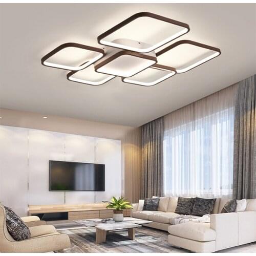 Nordic modern living room LED ceiling lamp bedroom lighting chandelier dining hall corridor LED chandelier