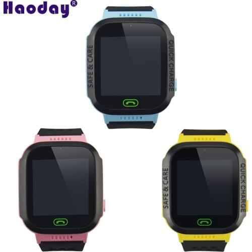 Smart Children Watch GSM GPRS Kids Wrist Watch Y21S 2G GSM Tracker No GPS Module Anti-lost Multi-function Watch Tracker 3 Colors