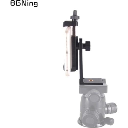 Universal Plastic Smartphone Holder Clip Clamp Hot Shoe Mount L Bracket Support for Mobile Tripod Selfie Stick Photo Accessory