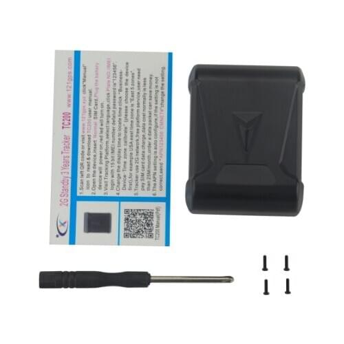 High Quality GPS Car Tracker TC200 Strong Magnetic Long Standby time Anti-shielding GPS Locator Support Andriod&IOS APP Tracking
