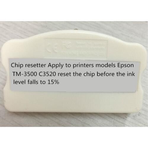 Einkshop TM-3500 C3520 Resetter TM3500 C3520 for epson CSJIC22P(BK) SJIC22P(C) SJIC22P(M) SJIC22P(Y) printer parts
