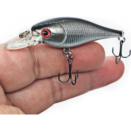 1PCS Wobblers Quality Crankbait Simulation Fishing Lure 6.5cm 5g Jerkbait Floating Hard Bait Bass Carp Pesca Fishing Tackle