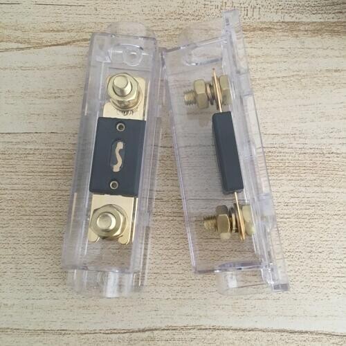 10PCS/LOT Automotive Car Audio Amplifier ANL Fuse Holder Distribution inline 0GA 4GA 8GA Positive With ANL Fuse