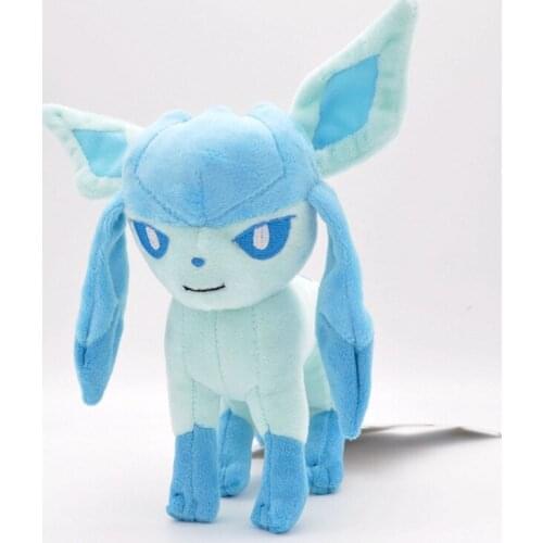 18 Style Pokemon Standing Ang Sitting Plush Toys Sylveon Umbreon Eevee Vaporeon Flareon Glaceon Stuffed Soft Dolls Kids Gifts