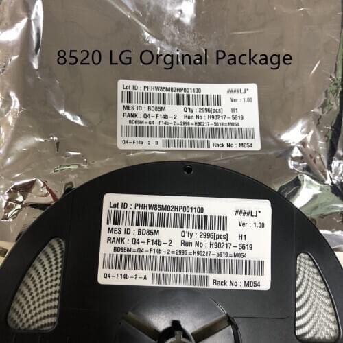 2000PCS FOR LG SMD 8520 LED Backlight 0.5W 8520 3V Cool white 50-55LM TV Application CHIP-2 COLD WHITE