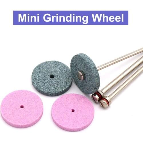 5pcs 20mm Corundum Polished Grinding Wheel Mounted Point Grinding Stone Head Wheel Rotary Abrasive Tool