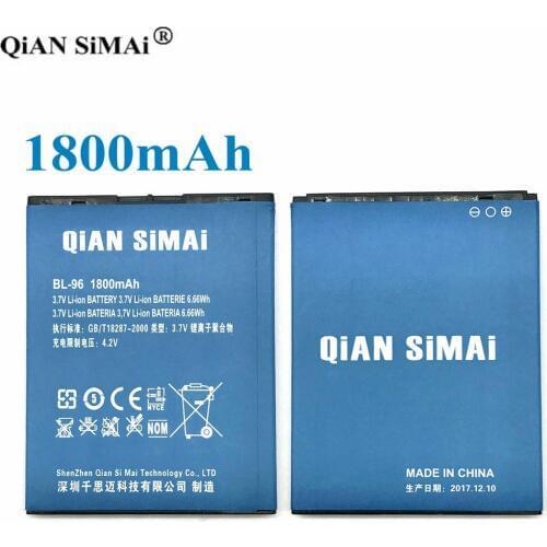 QiAN SiMAi 1800mAh Li-ion Mobile Phone Battery BL-96 For Newman newsmy N1 C Phone Batterie Batterij Bateria + Tracking Code