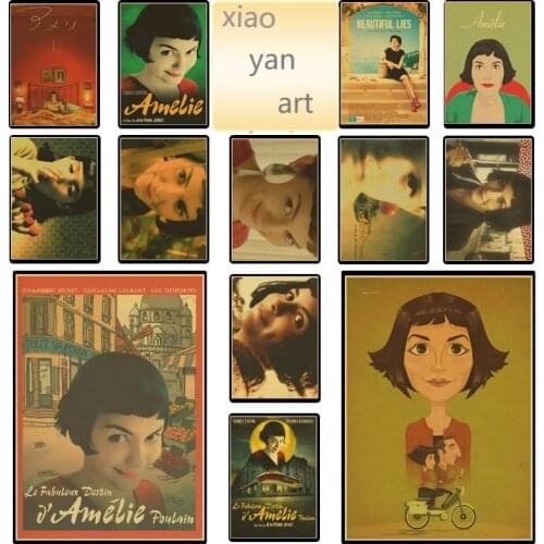 5D DIY Diamond Painting Animation Poster-Amelie Full Diamond Embroidered Animal Home Decoration Cross Stitch Kits