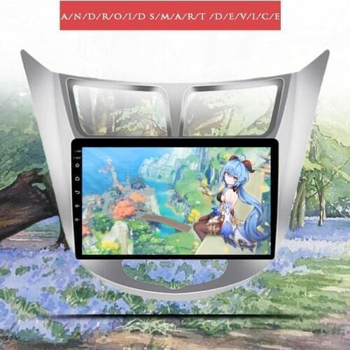 HD 1280*720 Car Autoradio music tape recorder GPS Navi media tablet head unit For Solaris Verna Accent with 4G lte mirror link