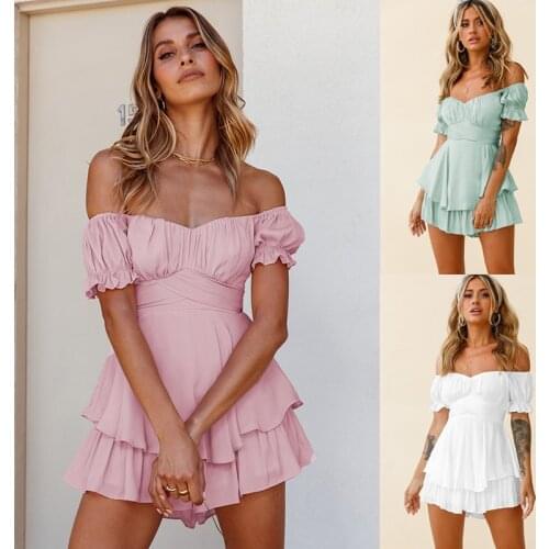 BISON DENIM White Summer Dresses