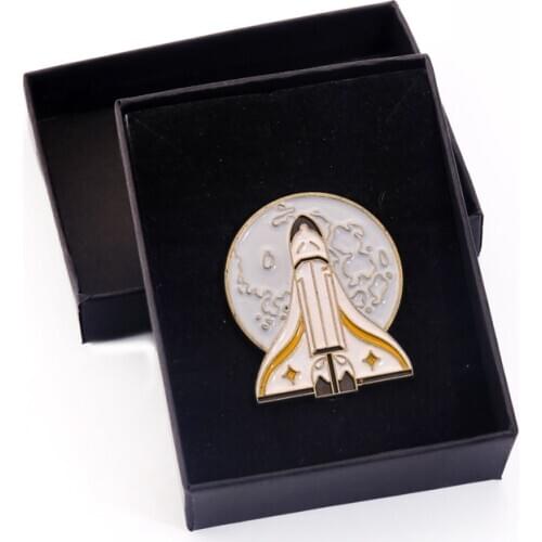 Game The Last of Us II Part 2 Brooch Ellie Backpack Rocket Badges Metal Brooches Pin Collectibles Gift Cosplay Accessories