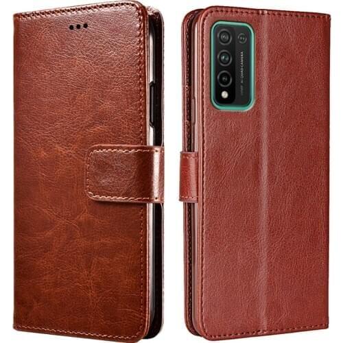 Vintage Phone Cover for HONOR 10X Lite Funda on Huawei honor 10X lite DNN-LX9 Capa Leather Wallet Case For honor 10 x Light Etui