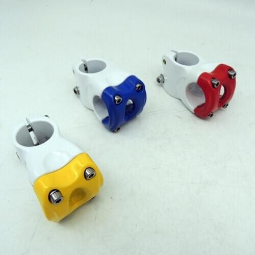 31.8*45mm MTB Bike Stem Color Folding Bike Aluminum Alloy Short Handlebar Stem Cycling Power Parts