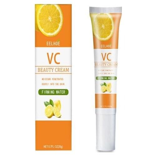 EELHOE Vitamin C Face Cream Hyaluronic Acid Whitening Moisturizing Brighting Skin Nourishing Serum Cream Skin Care Cosmetic