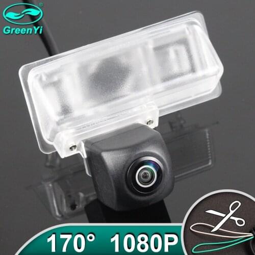 GreenYi HD AHD 1080P 170 Degree Fisheye Lens Vehicle Rear View Camera For Nissan Bluebird New Teana 2015 2016 Car