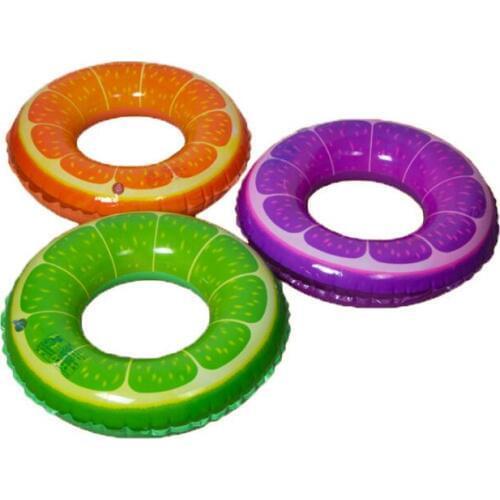 70cm Diameter Inflatable PVC Swim Ring Life Buoy Float Ring Children Armpit Swimming Lap