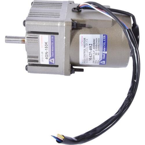 New Arrival 220V 25W 80kg.cm 0.3A AC Gear Motor 9 Revolutions Per Minute Low RPM Gear Reducer Motor +AC Motor Governor Hot Sale