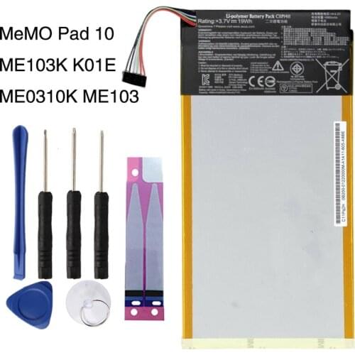 Original C11P1411 Battery For ASUS MeMO Pad 10 ME103K K01E ME0310K ME103 4980mAh