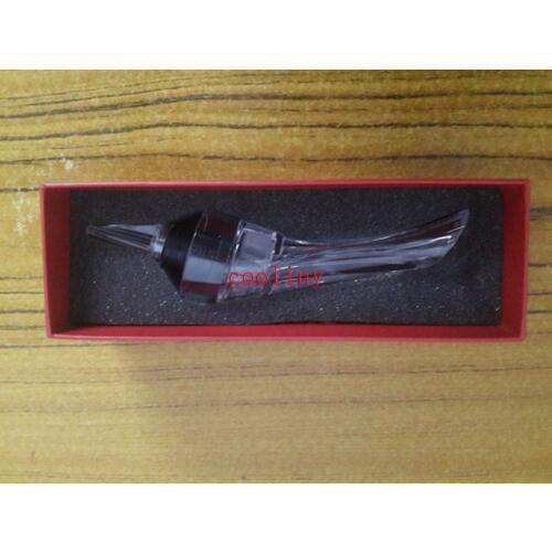 120pcs/lot Fedex Free Shipping Transparent Acrylic Travel Bar Red Wine Aerator Decanter Pourer Essential Set Quick Aerating