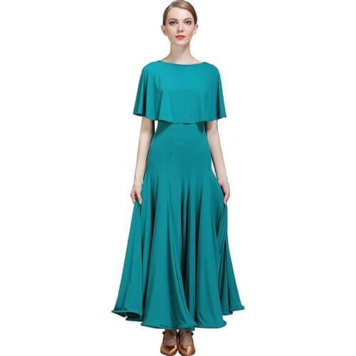 Flared Maxi Ballroom Dress 226-673