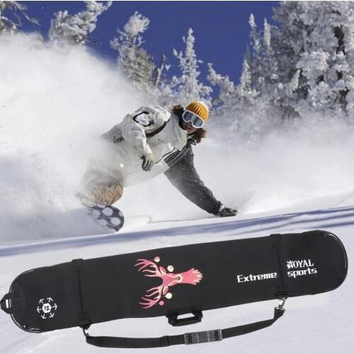 Deluxe Snowboard Bag Ski Case Protection Waterproof Winter Skiing