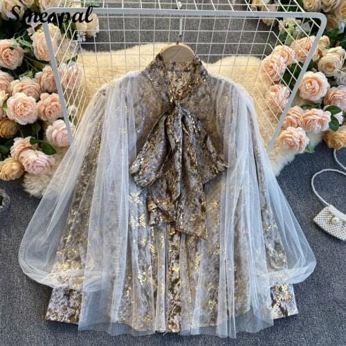 SMESPAL Blouses With Bow