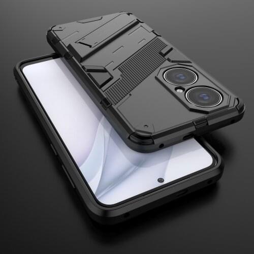 Heavy Duty Protection Dual Layer Hard Fitted Case for Huawei P50 P40 Pro Honor V40 Mate 40 30 PC+ TPU Phone Bag
