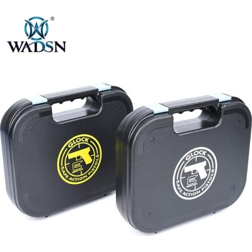 WADSN Tactical Gun Safety Carry Case BOX ABS GLOCK17 G17 Pistol Suitcase Tools Gun Accessories Safety Hard Case for Hunting Gun