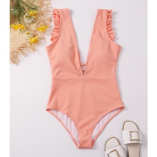 ZHDAOR Pink Swimwear