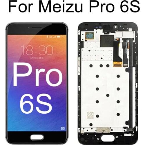 For Meizu Pro6s PRO 6s M570Q-S LCD Display Touch Screen with Frame Digitizer Assembly Replacement Accessories