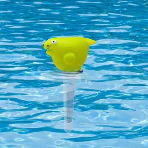 1PC Hot Tub Floating Thermometer Floating Thermometer For Swimming Pool Pond Hot Tub Water Turtle 1ml Approx. 7.28x4.72inch