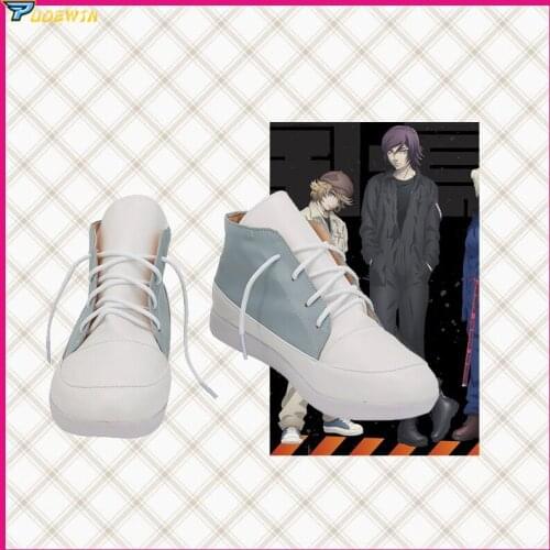 Akudama Drive Hacker Cosplay Shoes Boots