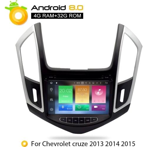 Android 10.0 Car dvd Stereo Headunit For Chevrolet Cruze 2014 Mulitimedia Auto Radio Stereo GPS Navi with Audio Video 4G RAM