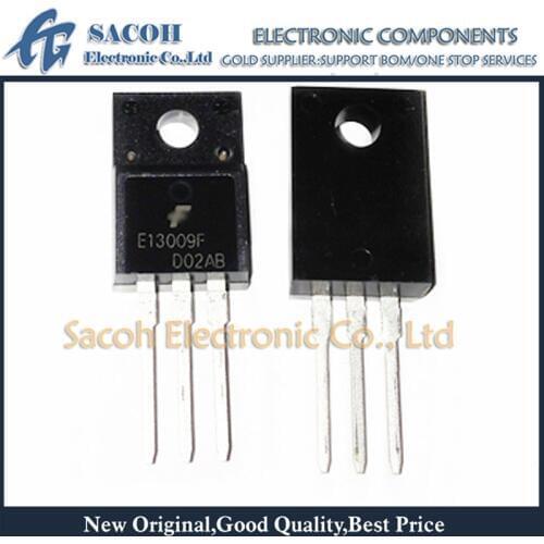 Free Shipping 10Pcs KSE13009FTU KSE13009F E13009F KSE13009F2 E13009F2 TO-220F NPN Silicon Transistor