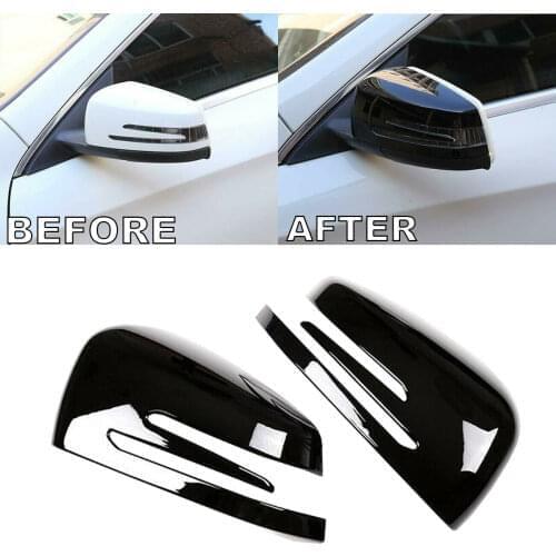 Car Reversing Mirror Housing Cover Wing Rear View Mirror Cover For Mercedes-Benz C-Class W176 W246 W204 W212 W221 CL