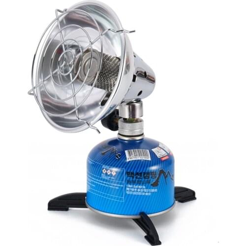 Portable Outdoor Gas Heater Stove Classic Delicate Gas Heating Warmer Stove Durable Camping Fishing Heating Stove with Stand