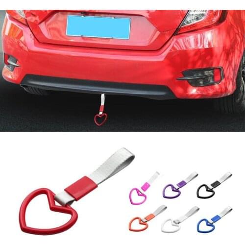 Tsurikawa Ring Heart JDM Train Bus Handle Hand Strap Car Styling Heart/Round Drift Charm Strap Auto Accessories Wholesale