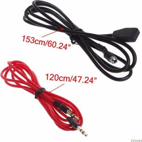 1 Set Interface Adapter MP3 Music Cable Car Audio AUX 3.5mm For BMW E39 E53 X5 E46 Interior Auto Parts-Y11