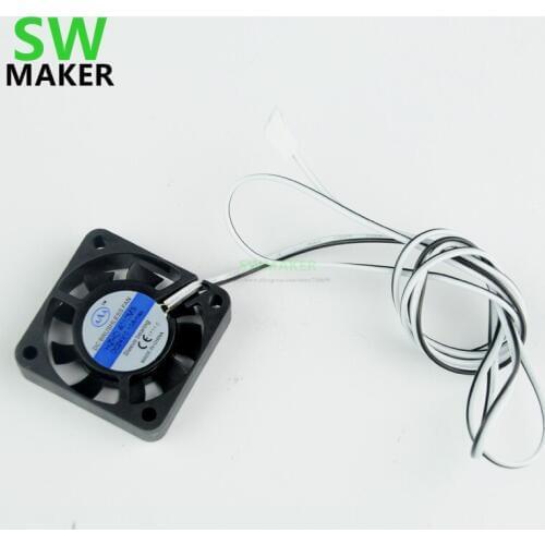 SWMAKER 1pcs Wanhao Spare Part i3 Mini Extruder Fan 4010 24V 90cm of Duplicator i3 Mini FDM 3D Printer Parts