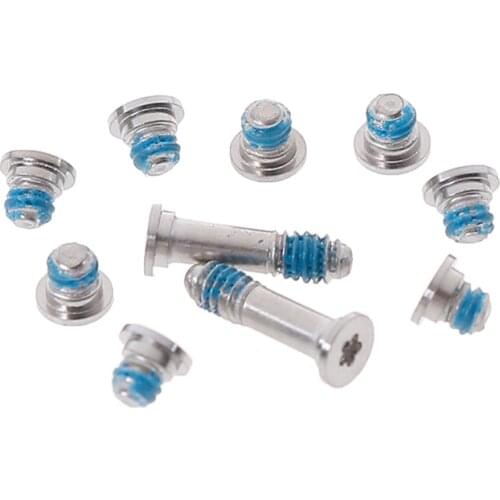 10Pcs/set Bottom Back Case Cover Screw for Macbook Air 11" 2010 2011 2012 A1370