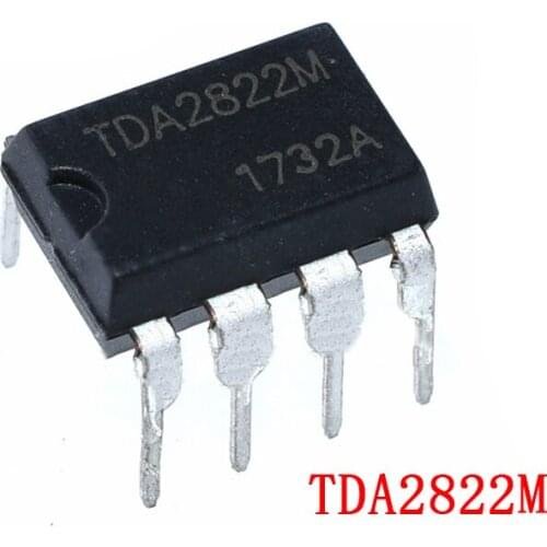 10pcs/lot TDA2822M TDA2822N TDA2822 2822M DIP-8